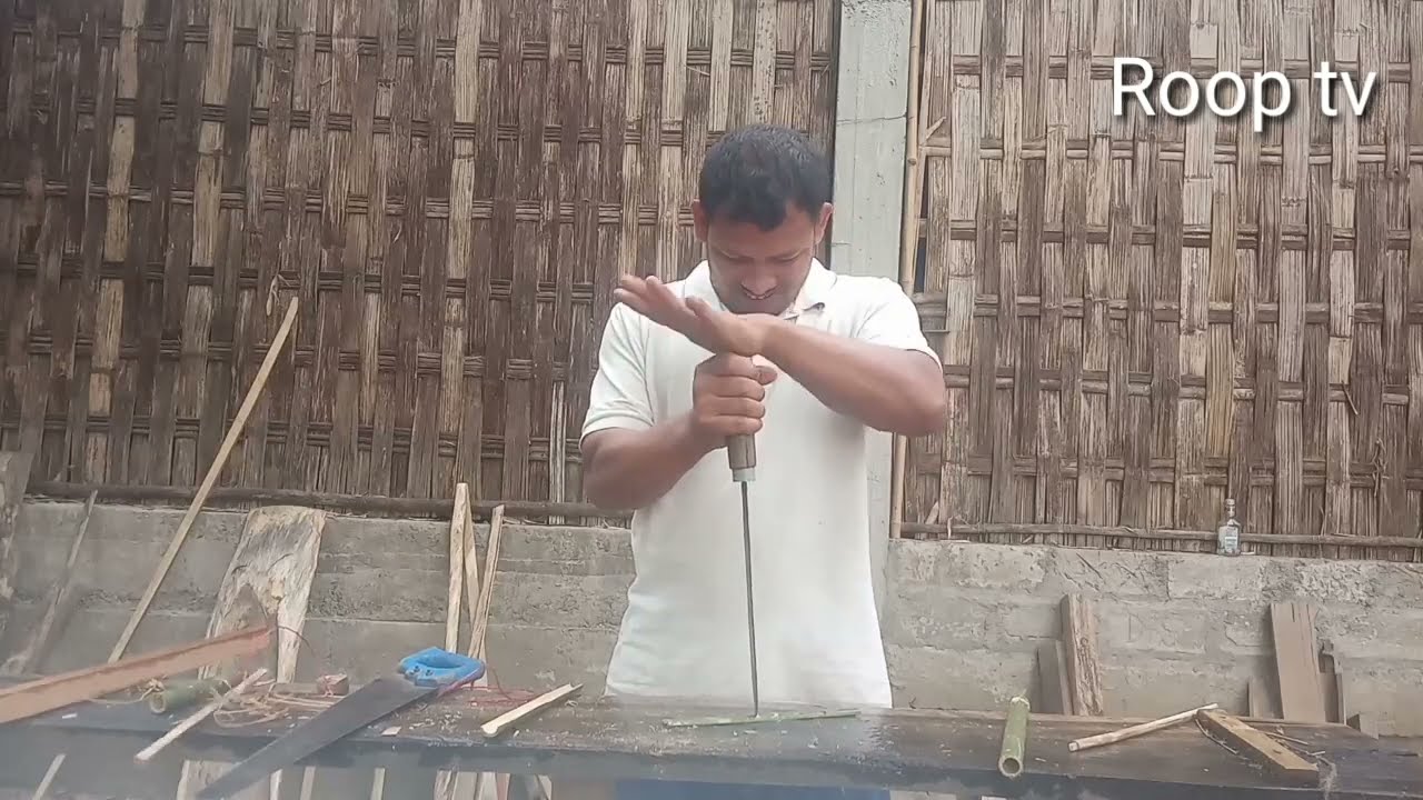 eazy idea/bamboo craft/ childent toy. বাঁহৰ চকৰী।roop tv/by ts