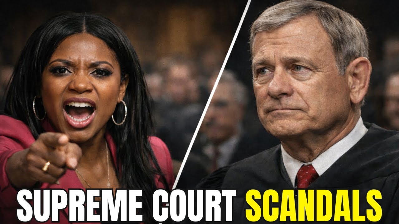 Huge Supreme Court Corruption Plot? Crockett Calls Out Chief Justice Roberts