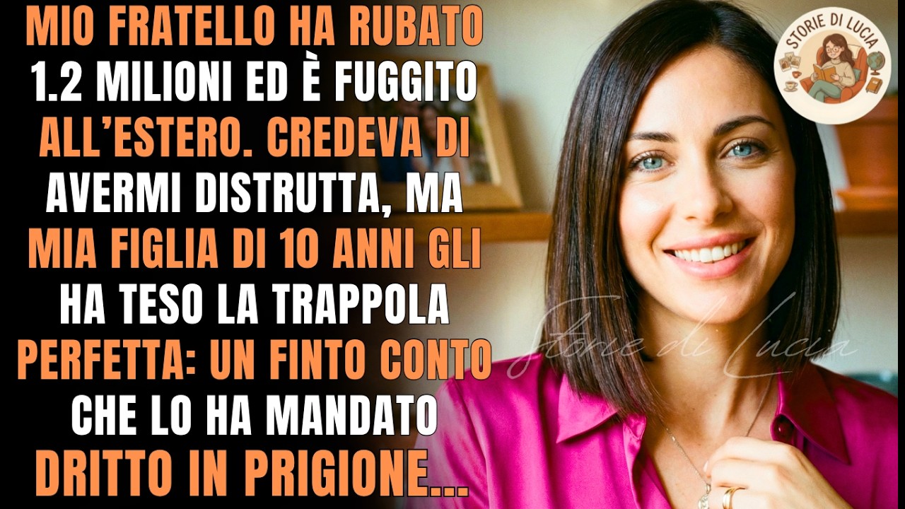 Svuota i miei conti per scappare all'estero con l'amante. Non sa che la sua nipotina lo ha distrutto