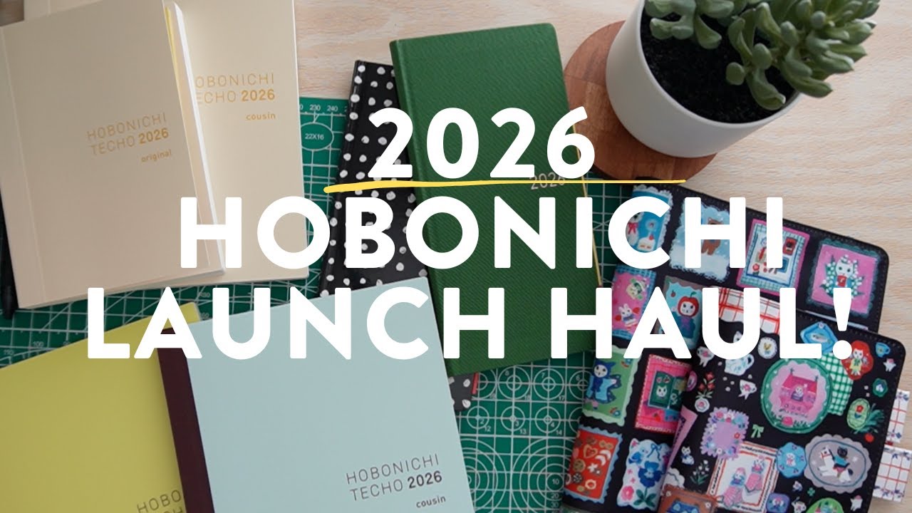 2026 Hobonichi Haul !