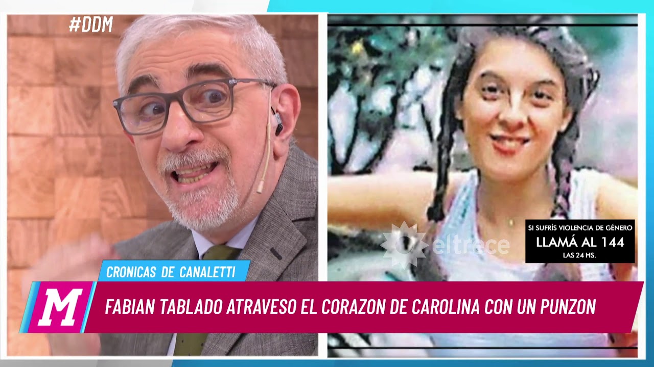 #CrónicasDeCanaletti: Fabián Tablado mató de 113 puñaladas a su novia Carolina Alo