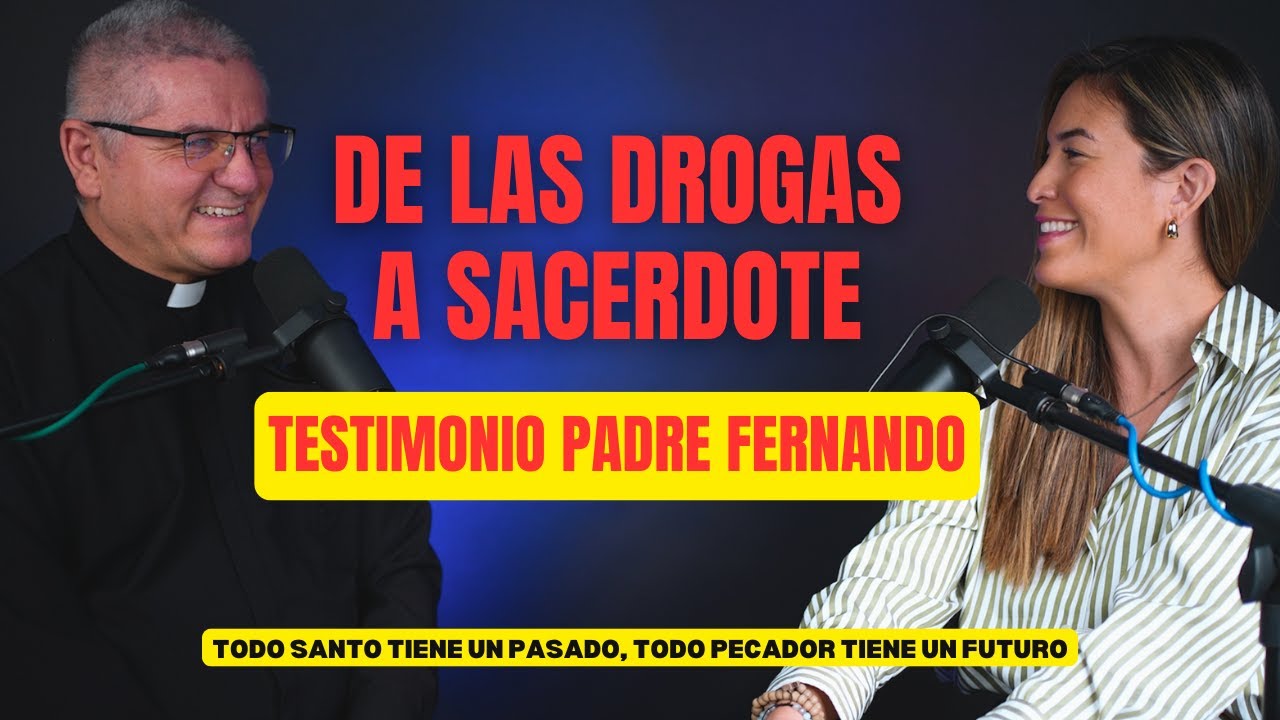 De las Drogras a Sacerdote l Testimonio impactante del Padre Fernando🤯🤯🤯 WOW