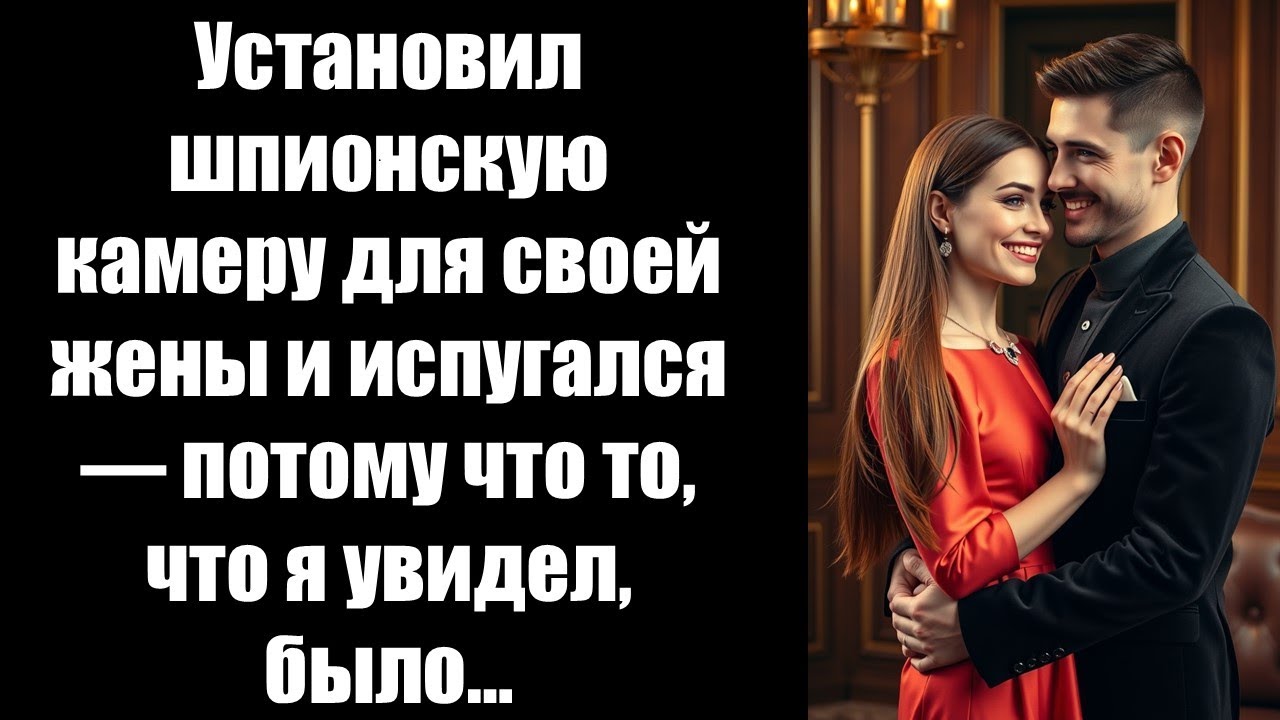 Установил шпионскую камеру для своей жены и испугался — потому что то, что я увидел, было…#свадьба