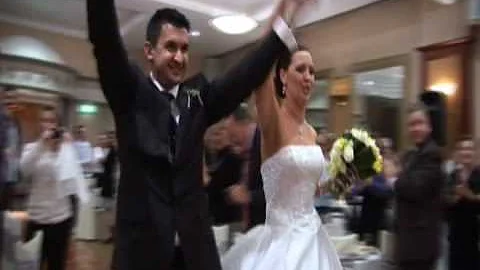 Golub and Tatyana Martinovic Serbian Wedding