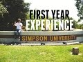 UNIVERSITY FIRST YEAR EXPERIENCE