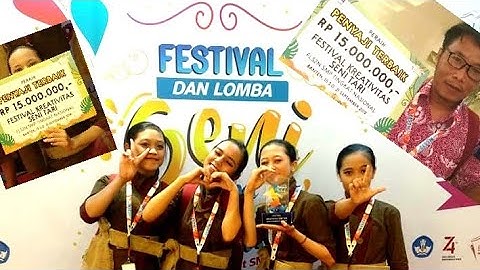 Juara 1 Provinsi Jawa Tengah Tampil di Tingkat Nasional - Tari Matah ati SMP Negeri 1 Girimarto Wng