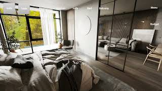 Interactive Walkthrough Apartament in Unreal Engine 4 RTX ON