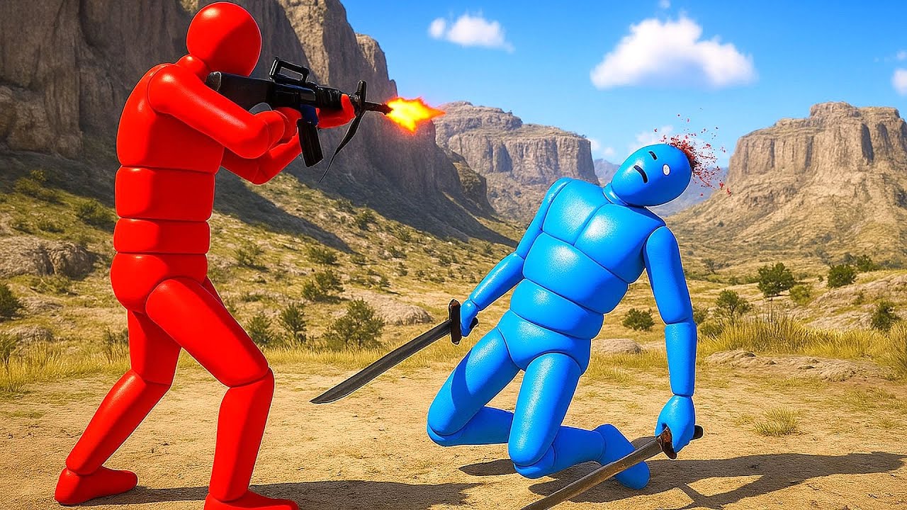 NPC Euphoria Physics! - RED DEAD REDEMPTION 2   NPC Wars #19