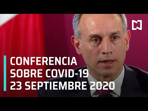 Conferencia Covid-19 en México - 23 septiembre 2020