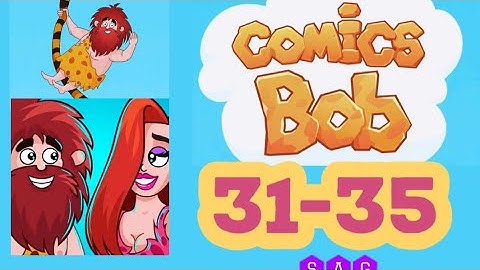 COMICS BOB level 31 32 33 34 35 gameplay
