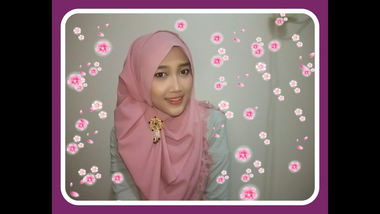Tutorial Hijab Pashmina Rumbai Jasmine YouTube