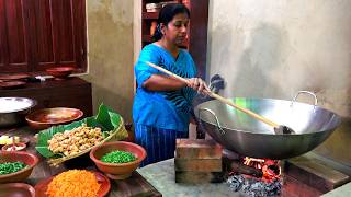 Village Lunch Recipe ❤ I Cooked Egg And Chicken Fried Rice In Village Style | Village Life