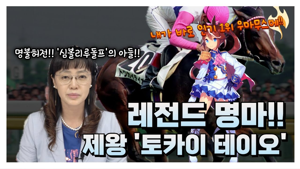 일본 경마팬들의 압도적인 사랑! 제왕 '토카이테이오'