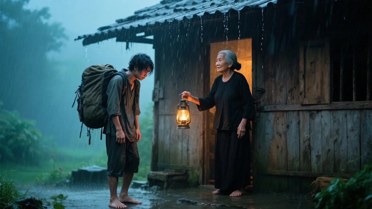 Bà Lão Cho Chàng Trai Trẻ Ngủ Nhờ, Nửa Đêm Thức Dậy Không Ngờ Là Người Thân