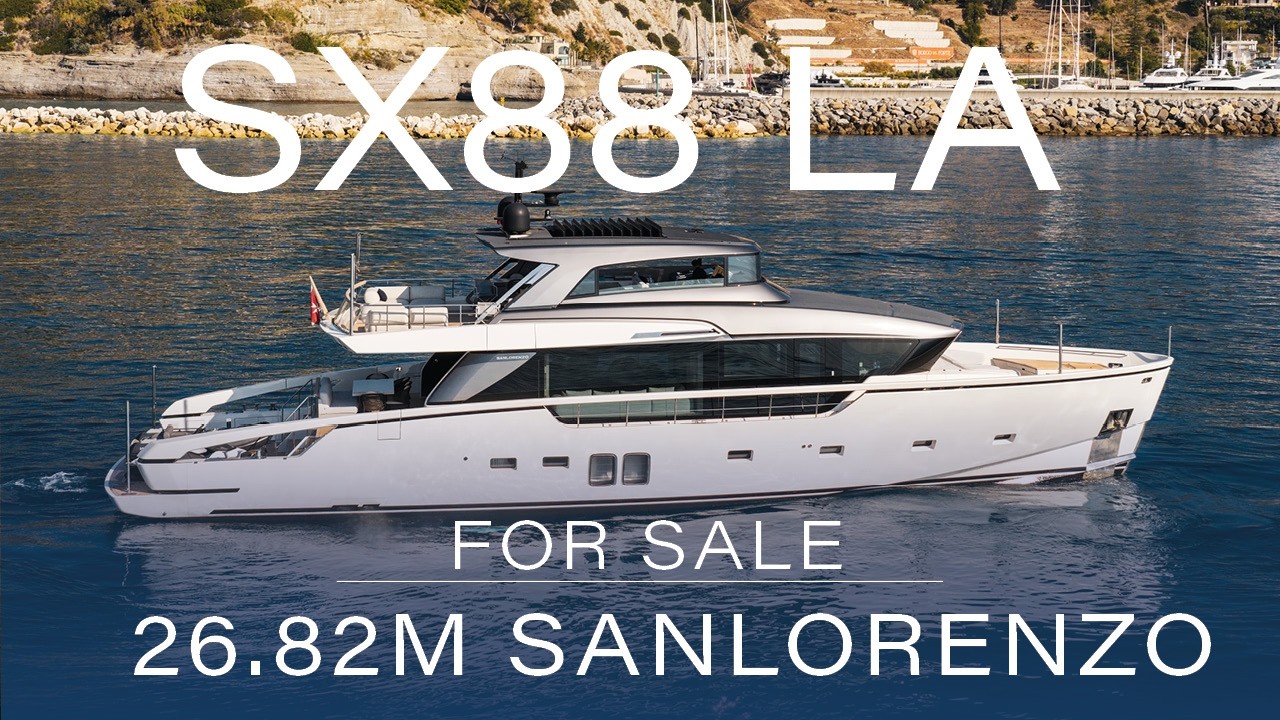 2020 Sanlorenzo Yachts SX88 Zafiro III | The Italian Yacht Group
