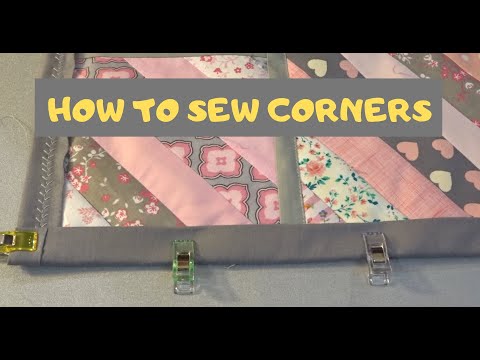Como Costurar os cantos do Quilt Binding