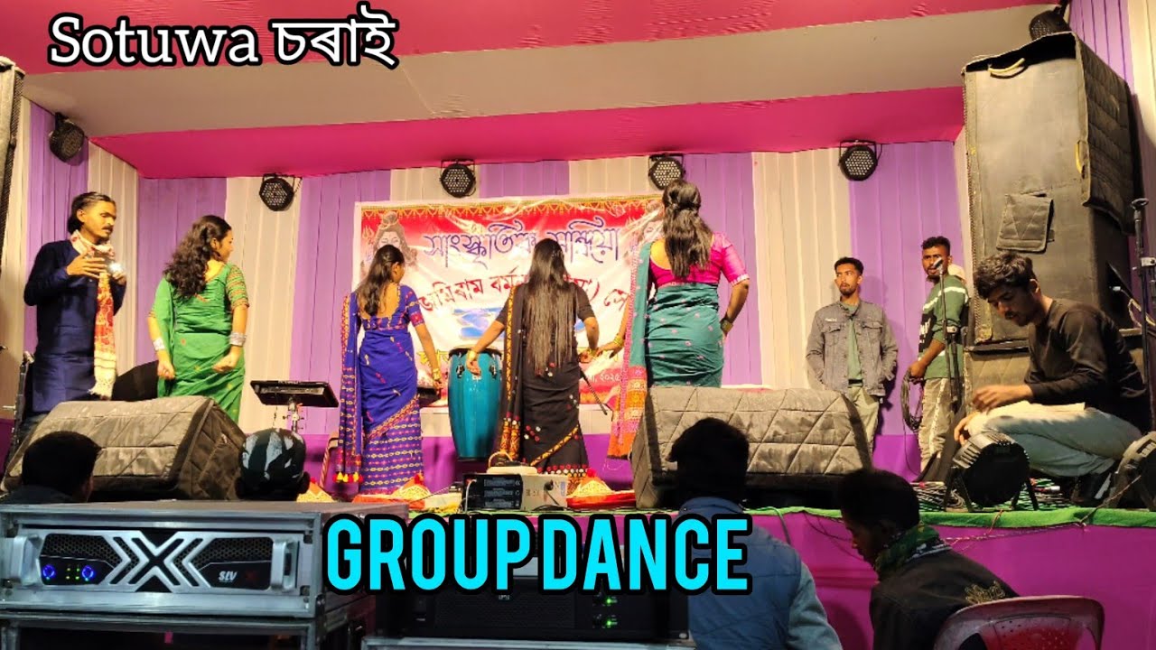 Assamese mix song group dance 😍|| Sotuwa sorai|| Mon sila|| Mone je tumake dhiyai|| Ashru Barman