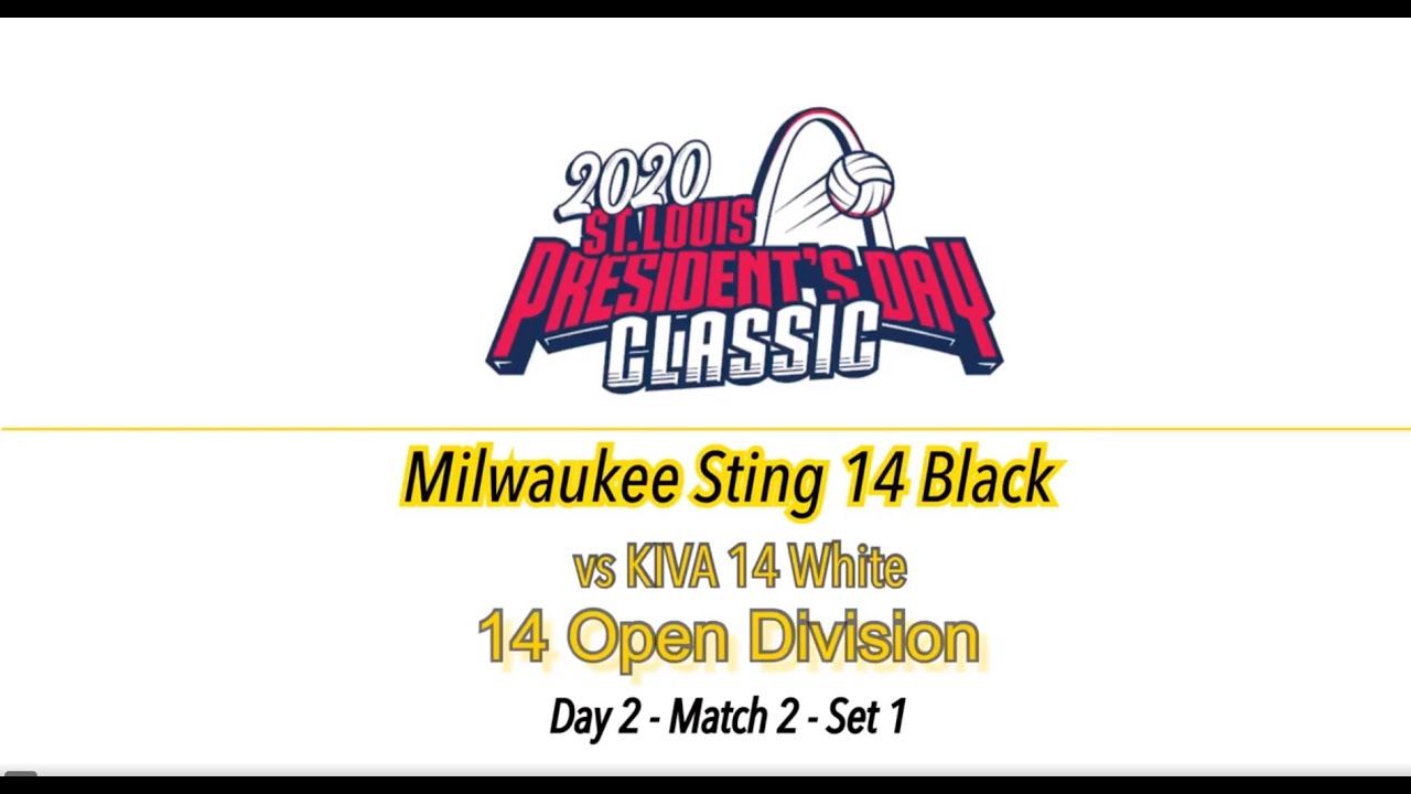 2020 St Louis Presidents Day Classic Day 2 Match 2 Set 1 YouTube