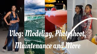 Weekly vlog: Modeling, Photoshoot, maintenance, Niagara Falls etc…