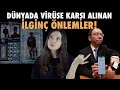 DÜNYADA VİRÜSE KARŞI ALINAN İLGİNÇ ÖNLEMLER