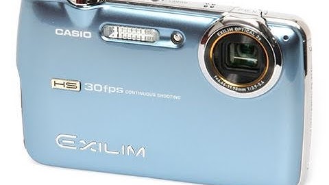 Casio Exilim ex-fs10 - Unboxing
