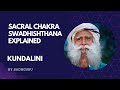 Sadhguru explained sacral chakra  swadhishthana abode of the self