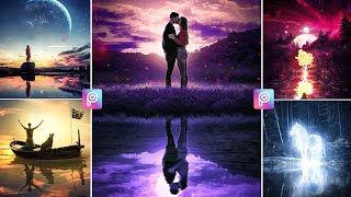 Dark Shadow water reflection Photo Editing || picsart Dark theme photo editing || DreamEditz01 screenshot 5