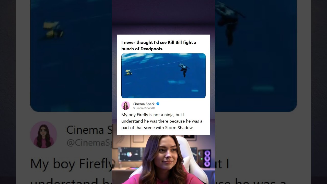 Humorous Multi-Character Comparison Never Thought Id See Kill Bill Fight a Bunch of Deadpools