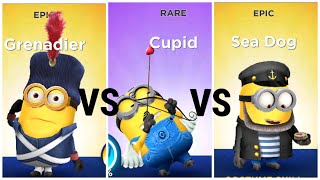 Minion Rush Grenadier Vs Cupid Vs Sea Dog