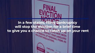 Can Filing for Bankruptcy Stop an Eviction