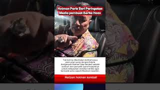 Hotman Paris Gives a Warning #hotman #viralnews #latestnews #shortvideo