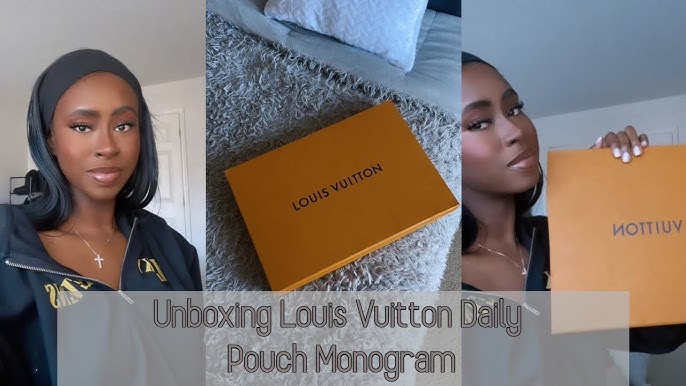 I converted my Louis Vuitton daily pouch into a crossbody bag