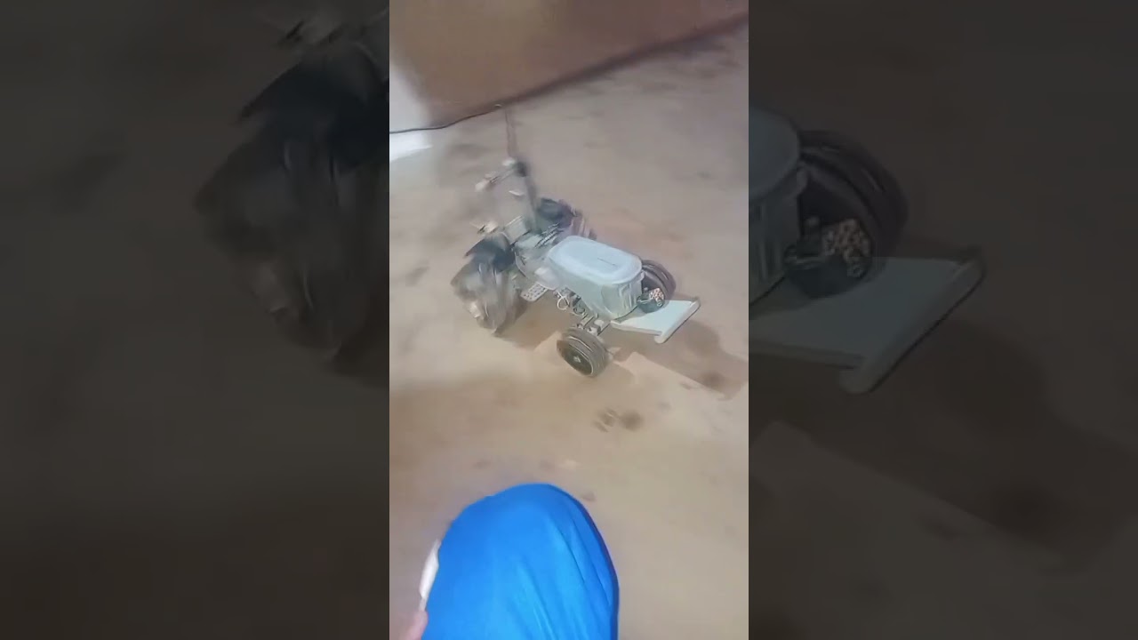 rc jhon deere tractor speed testing  