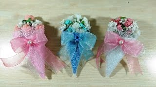 Cheap and Garish Wedding and Baby Present Making, Ucuz Nikah, Bebek Şekeri Yapımı