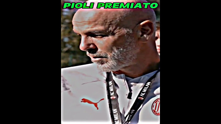 Pioli premiato per le 200 presenze #football #milan #pioli