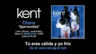 KENT — "Chans" (Subtítulos Español - Sueco) chords