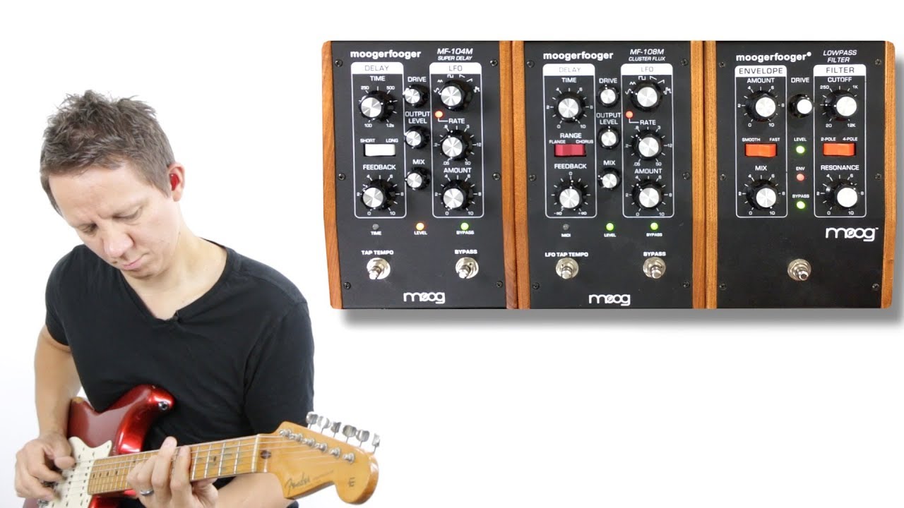 Moog - MF-101 Lowpass Filter - YouTube