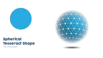 How to Create Spherical Tesseract Shape In Illustrator