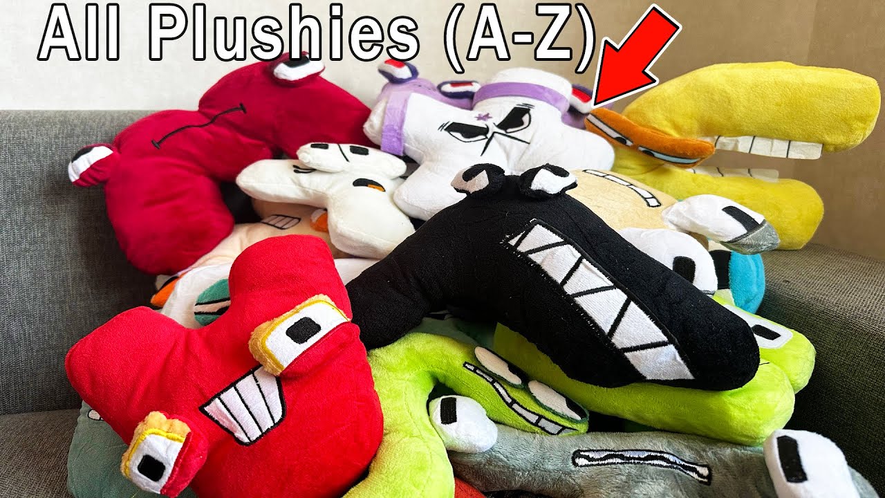Alphabet Lore Plushies All Letters A-Z Unboxing! 