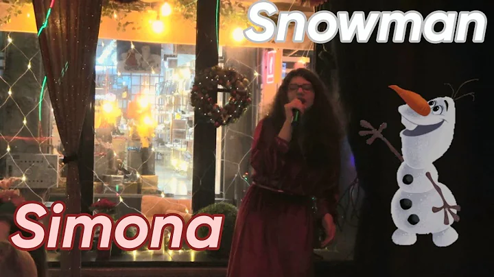 Snowman - SIA (Simona Vrabie live - Christmas Show...