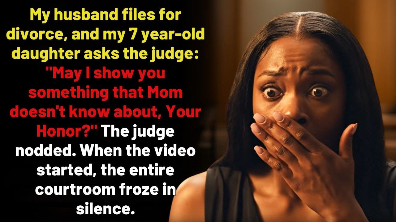 At my divorce hearing, my daughter played a video — and everyone was stunned by what it revealed… - YouTube
