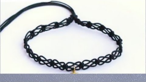 DIY macrame bracelet & anklet (2 in 1)// how to make macrame bracelet & anklet// easy bracelet