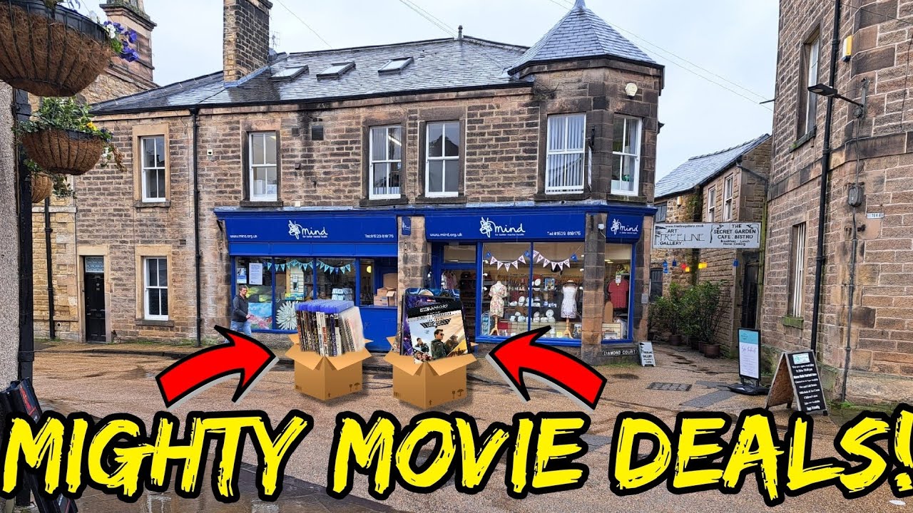 Finding EPIC Movie Deals At Charity Shops!