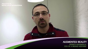 Augmented Reality - Patrick Ashamalla, CEO, A Brand New Way