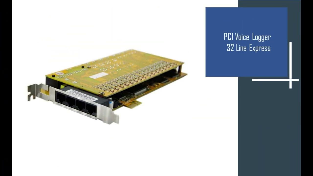 PCI Voice Logger