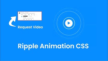 CSS Ripple animation effect | CSS Animation tutorial. | Developer Point #css_animation