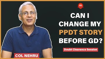 GPE Doubts, PPDT doubts etc | Doubt Clearance Session | Col Nehru