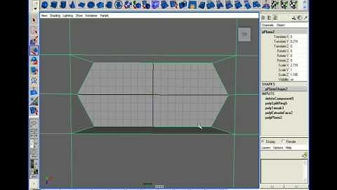 Maya tutorial pt 4 combine / join polygons