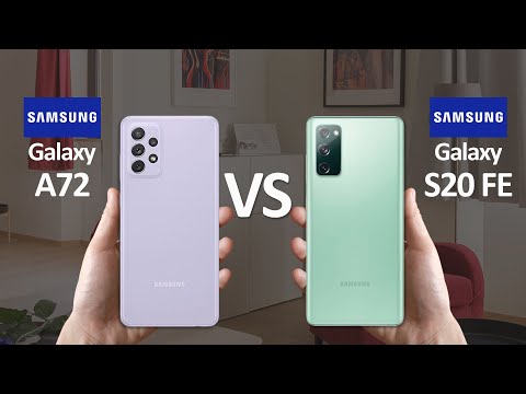 Samsung Galaxy A72 Vs Samsung Galaxy S20 FE