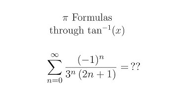 Pi Formulas through Inverse tangent function | The Leibniz-Madhava pi formulas